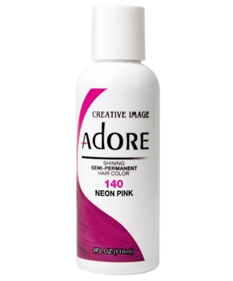 creative image Adore Shining Semi Permanent Hair Color Neon Pink