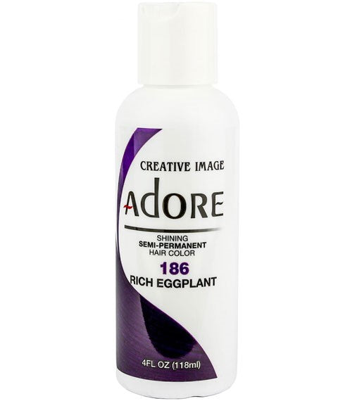creative image Adore Shining Semi Permanent Hair Color Rich Eggplant