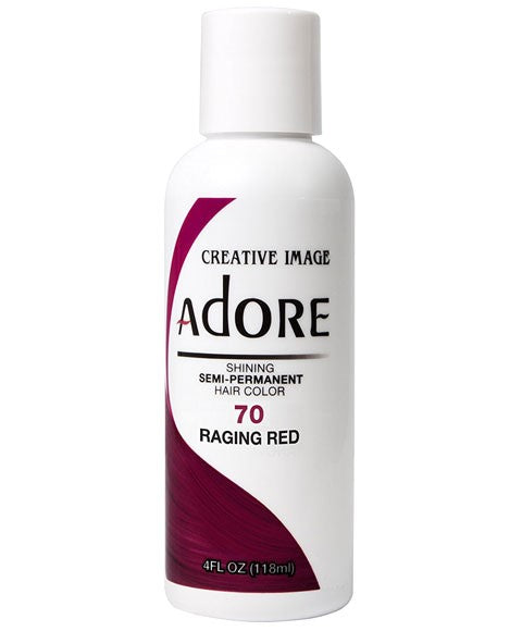 creative image Adore Shining Semi Permanent Hair Color Raging Red