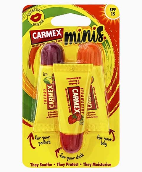 Carma Laboratories Carmex Minis Lip Balm Trio Pack