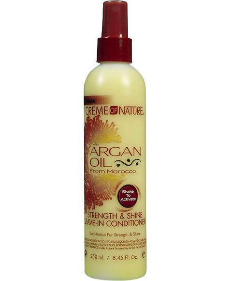 creme of nature Argan Oil Strength And Shine Leave In Conditioner