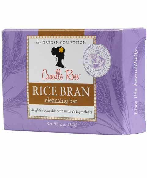 Camille Rose Naturals Rice Bran Cleansing Bar