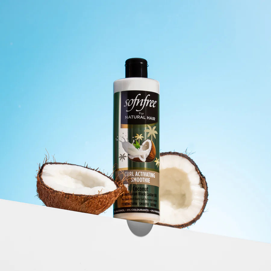 Sofnfree Curl Activating Smoothie With Coconut & Jamaican Black Castor Oil 350ml