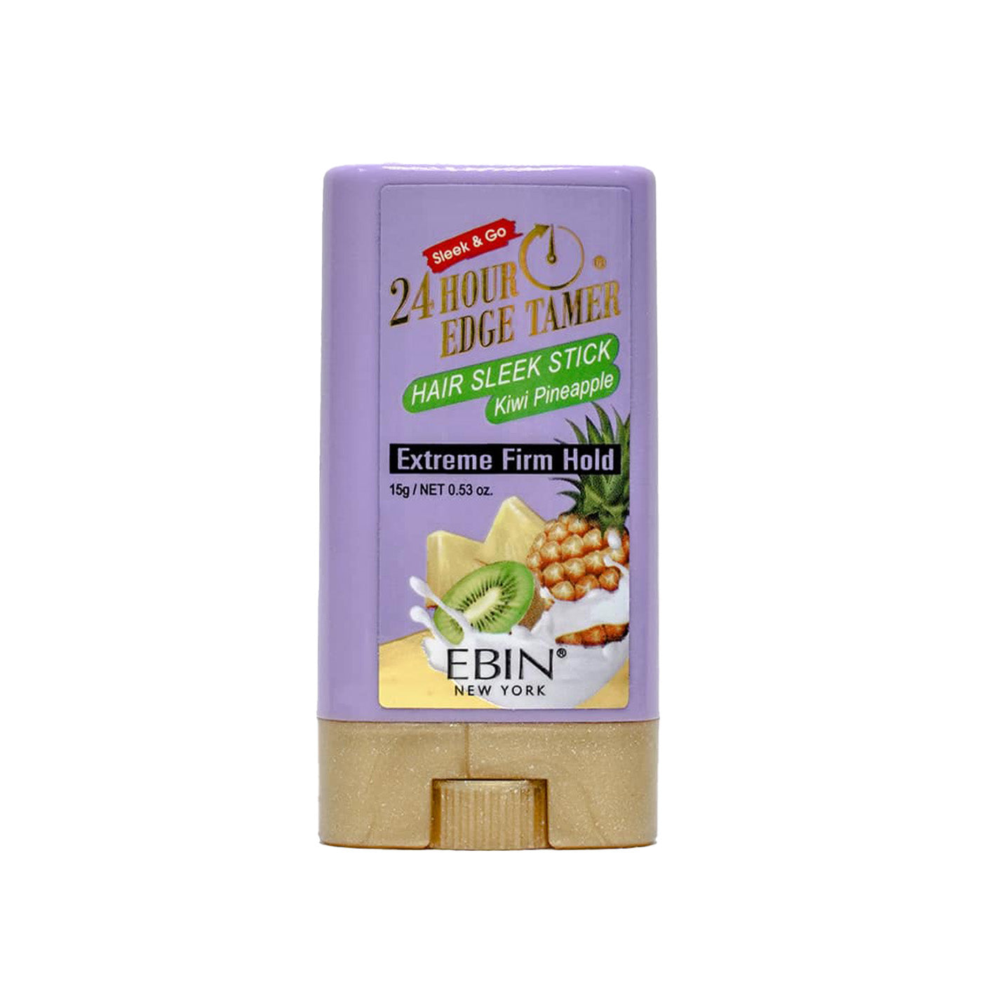 EBIN 24 Hour Edge Tamer Kiwi Pineapple Hair Sleek Stick 15g / 75g