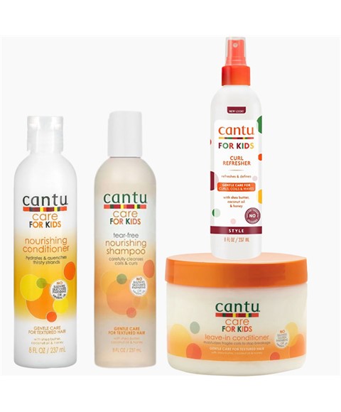 cantu hair products Cantu Care For Kids Curl Care Bundle