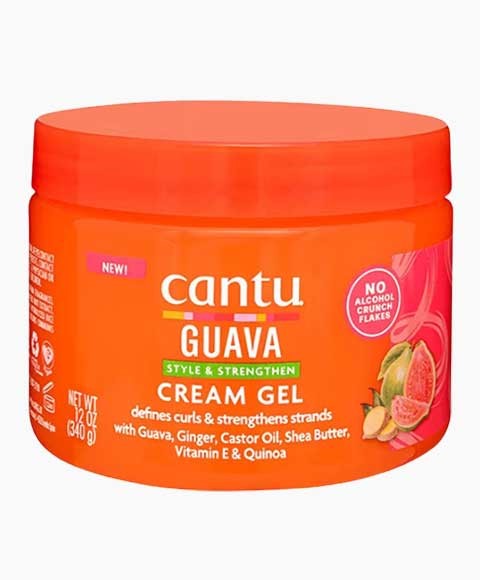 cantu hair products Cantu Guava Style And Strengthen Cream Gel