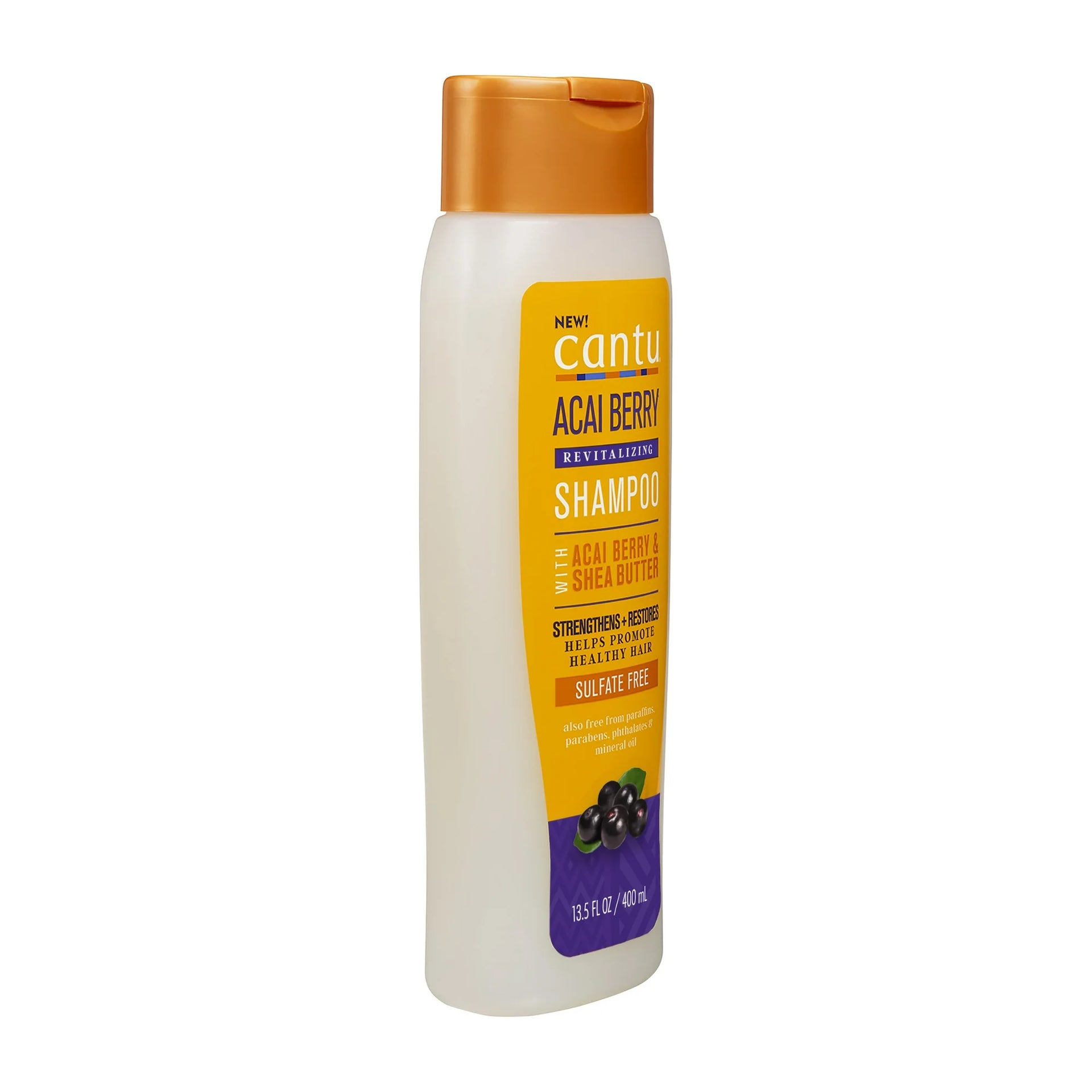 Cantu Acai Berry And Shea Butter Revitalizing Shampoo 400ml - Afro Hair Boutique
