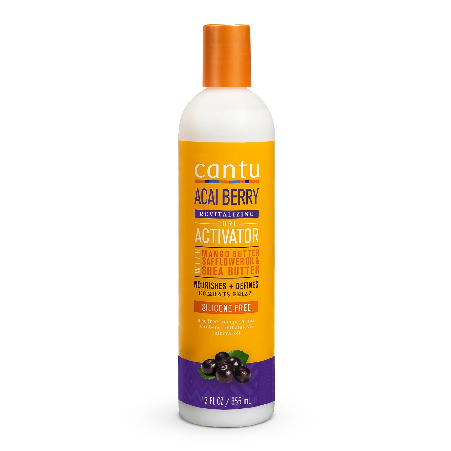 Cantu Acai Berry Shea Butter Revitalizing Curl Activator 355ml - Afro Hair Boutique