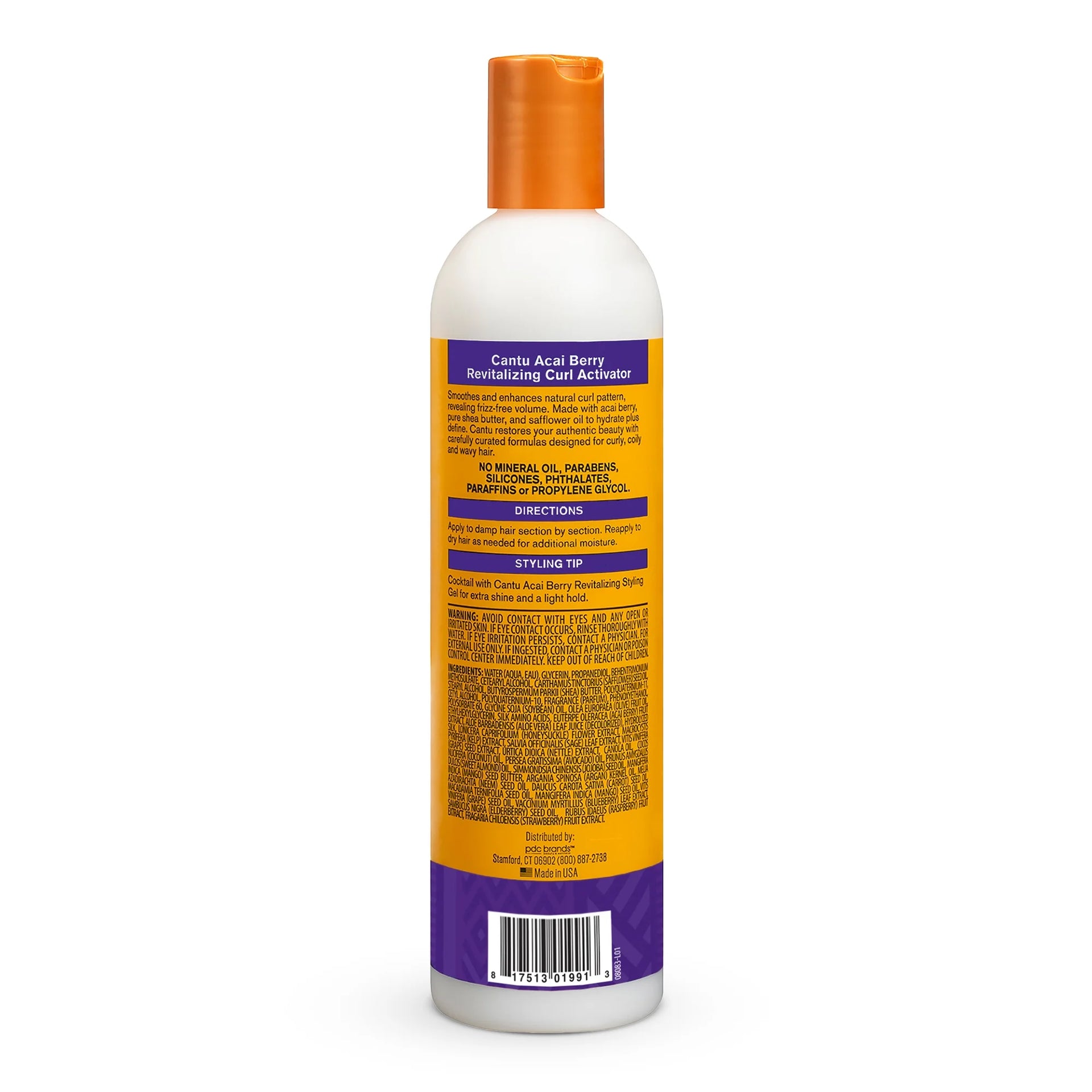 Cantu Acai Berry Shea Butter Revitalizing Curl Activator 355ml - Afro Hair Boutique