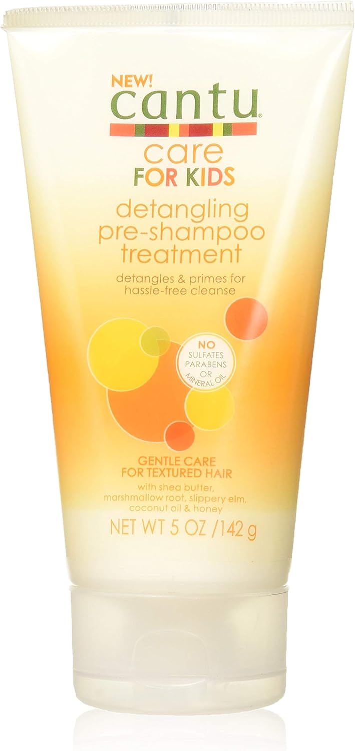 Cantu Care For Kids Detangling Pre Shampoo Treatment 142g - Afro Hair Boutique