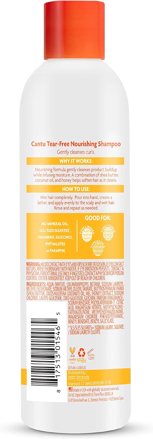 Cantu Care For Kids Tea Tree Nourishing Shampoo 237ml - Afro Hair Boutique