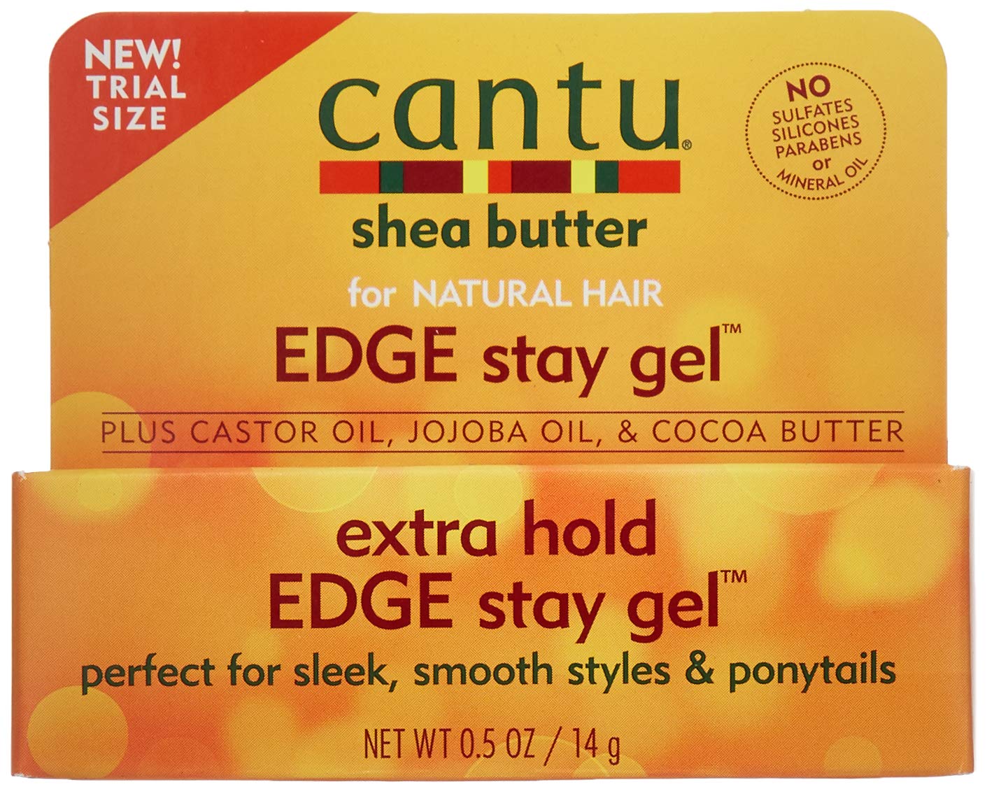 Cantu Extra Hold Edge Stay Gel 14g / 127g - Afro Hair Boutique
