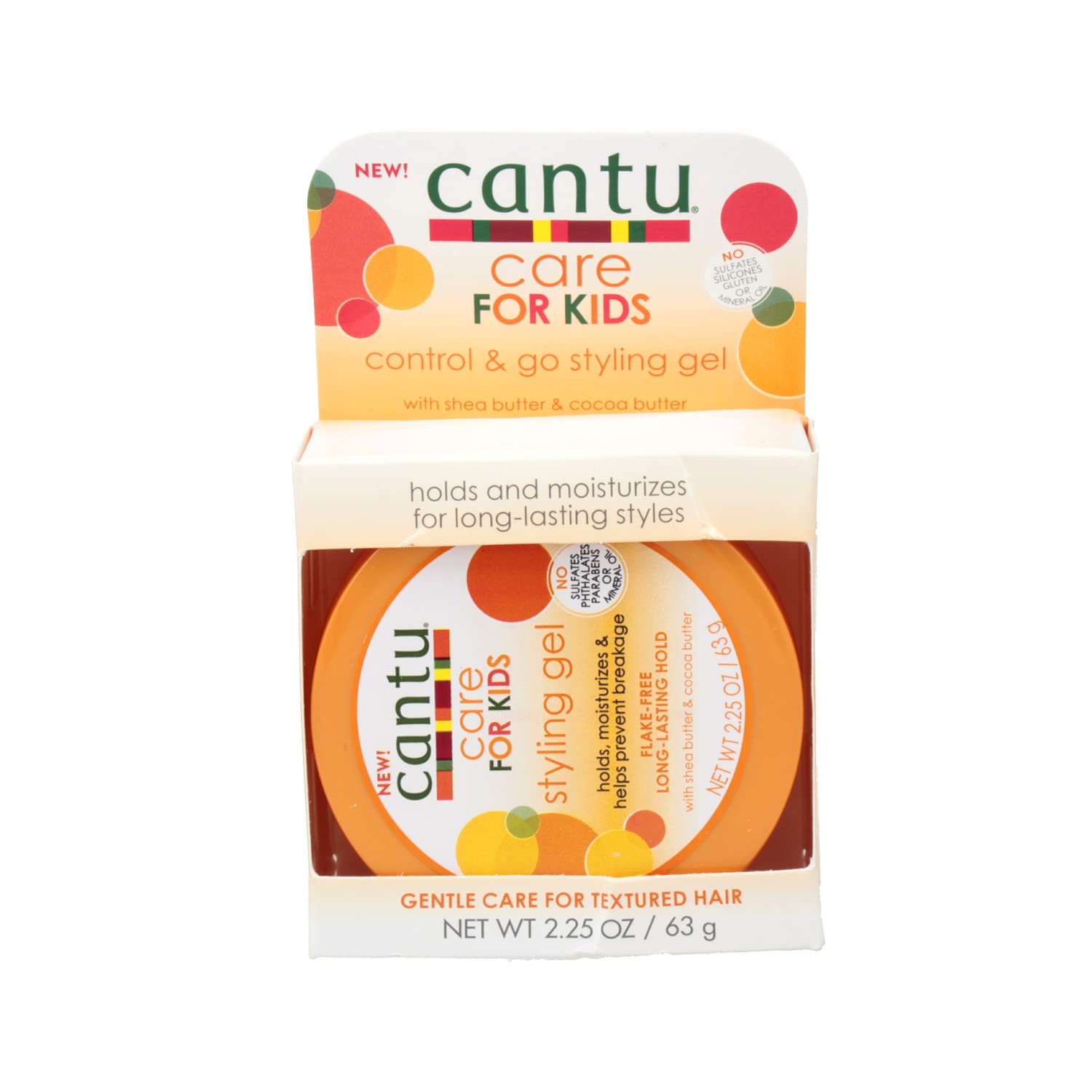 Cantu For Kids Control And Go Styling Gel 63g - Afro Hair Boutique