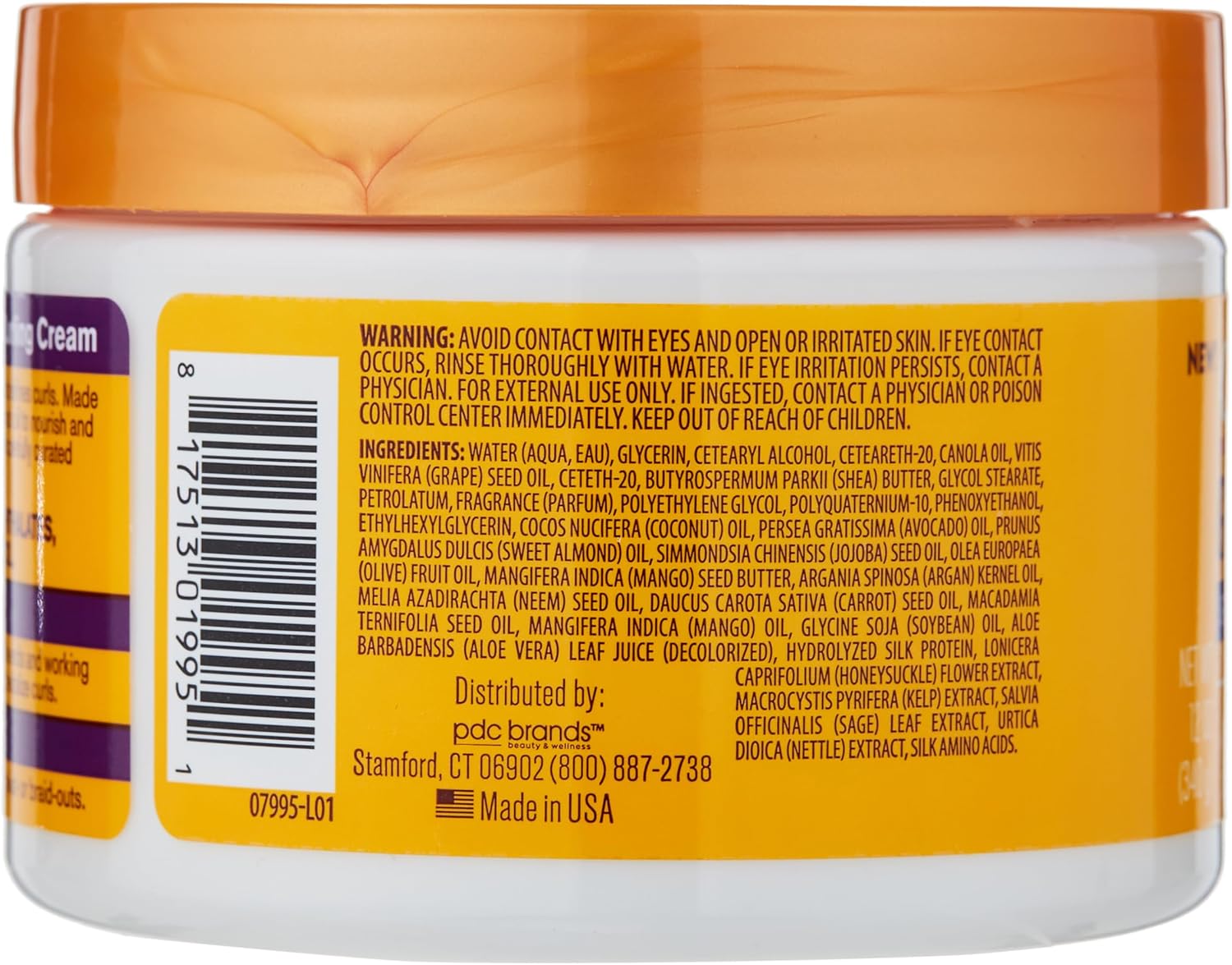 Cantu Grapeseed Strengthening Curling Cream 340g - Afro Hair Boutique