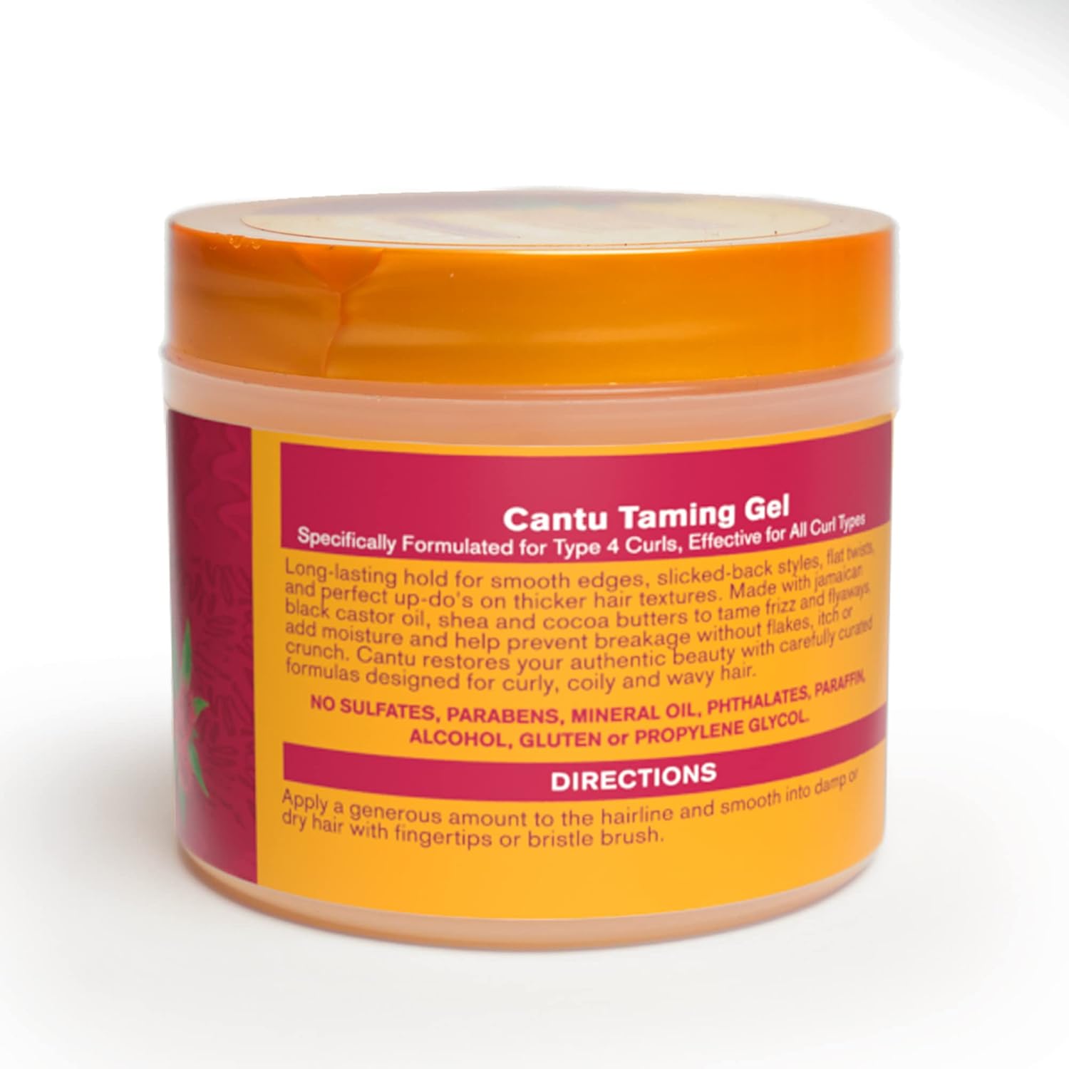Cantu Jamaican Black Castor Oil Taming Gel 113g - Afro Hair Boutique