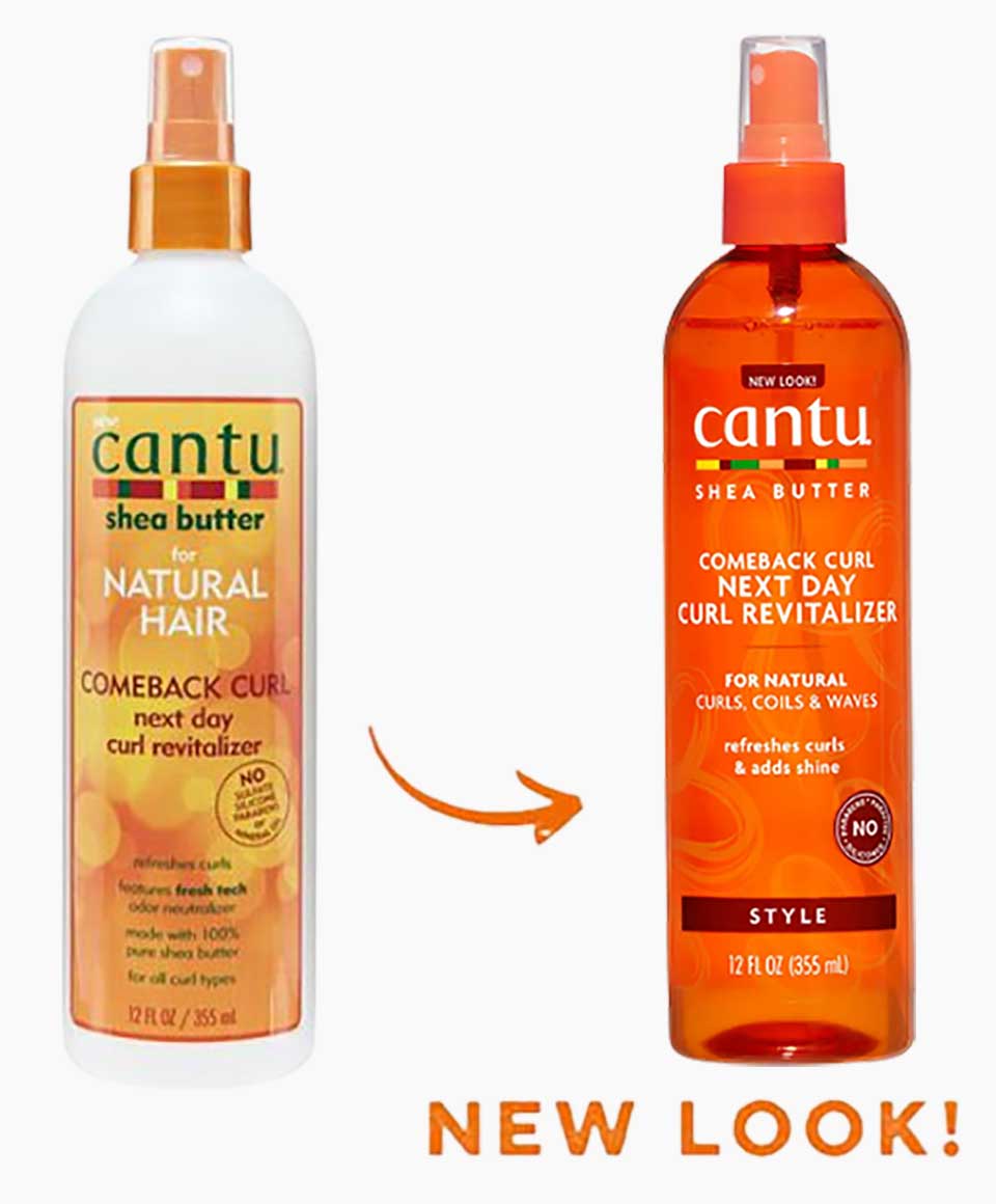 Cantu Shea Butter Comeback Curl Next Day Curl Revitalizer 355ml - Afro Hair Boutique