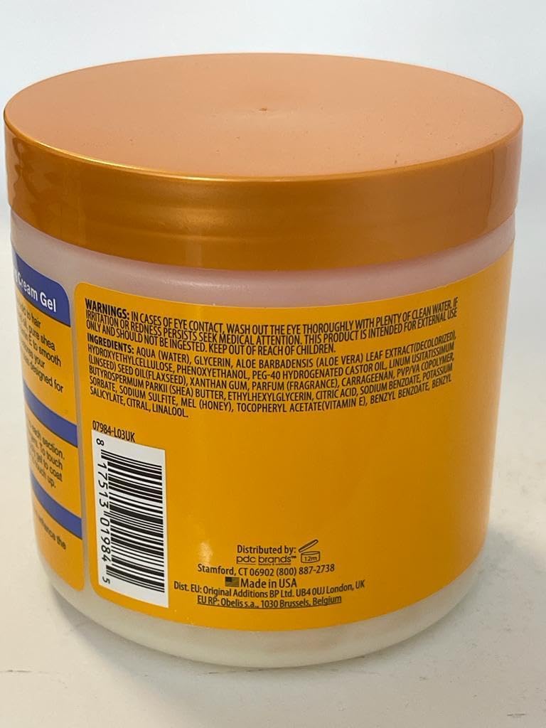 Cantu Shea Butter Flaxseed Smoothing Cream Gel 453g - Afro Hair Boutique