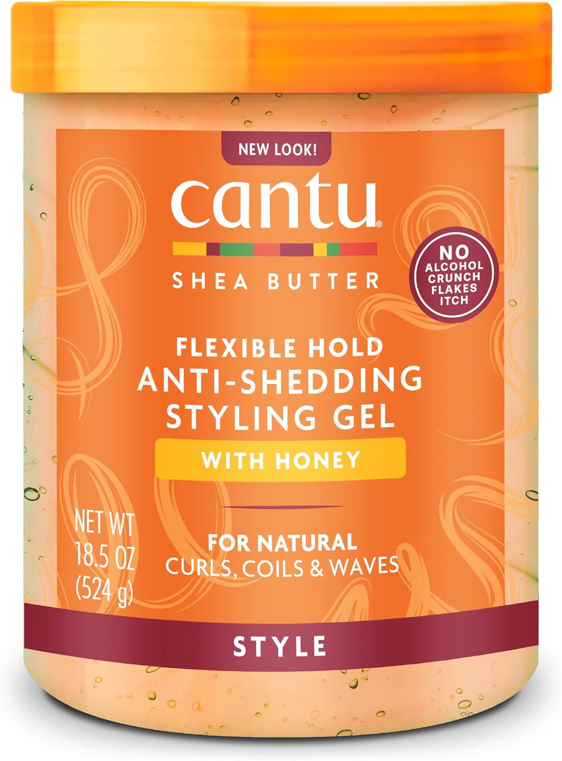 Cantu Shea Butter Flexible Hold Anti Shedding Styling Gel 524g - Afro Hair Boutique
