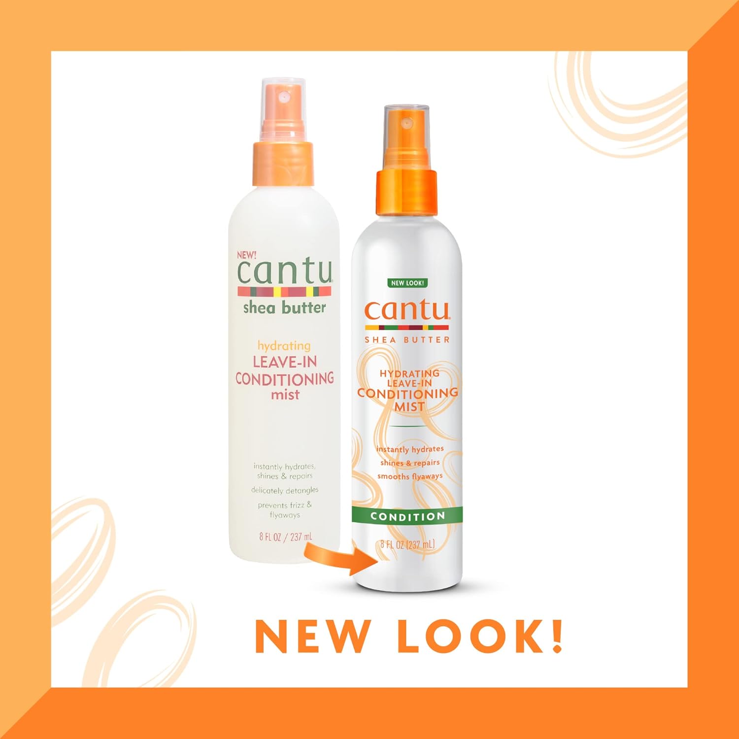 Cantu Shea Butter Hydrating Leave In Conditioning Mist 237ml - Afro Hair Boutique