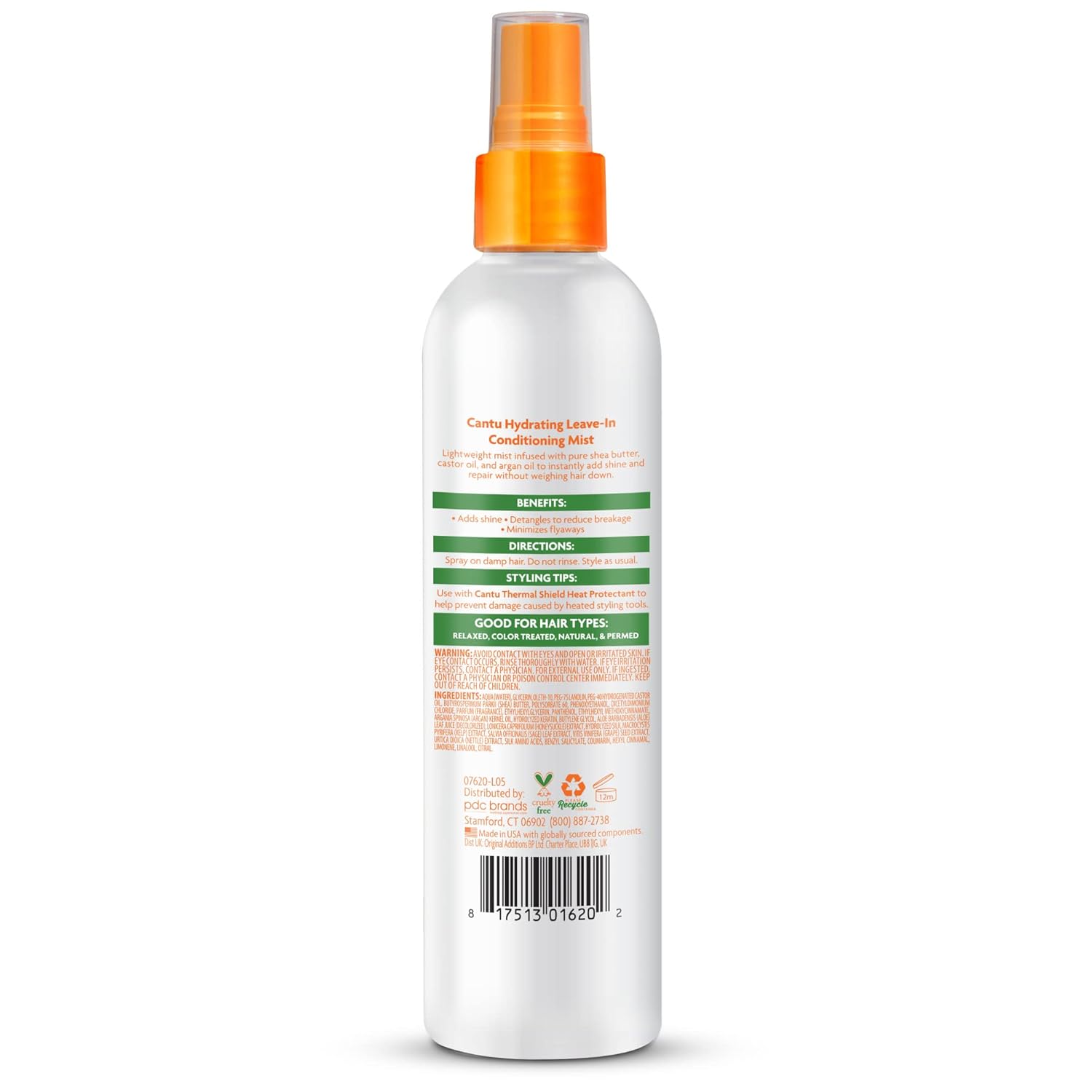Cantu Shea Butter Hydrating Leave In Conditioning Mist 237ml - Afro Hair Boutique