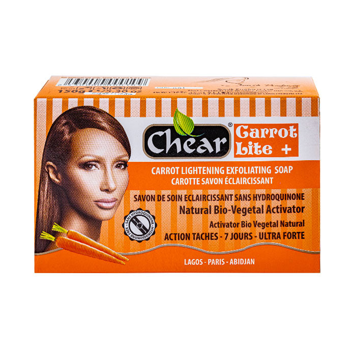 Chear Carrot Lite Plus Carrot Exfoliating Soap 150g