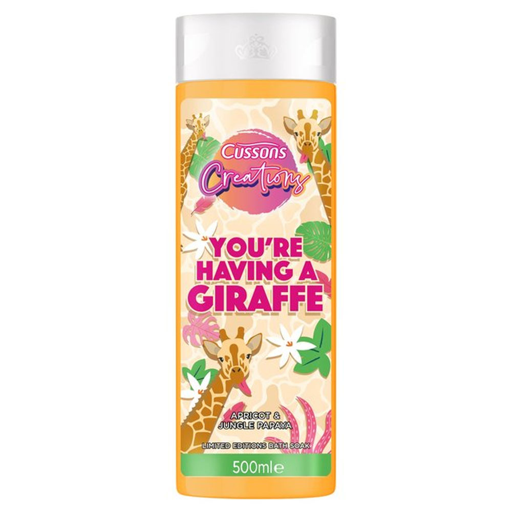Cussons Creations Youre Having A Giraffe Bath Soak 500ml
