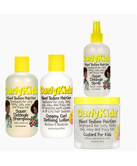 Advance Beauty Care Curly Kids Creamy Defining Lotion Bundle