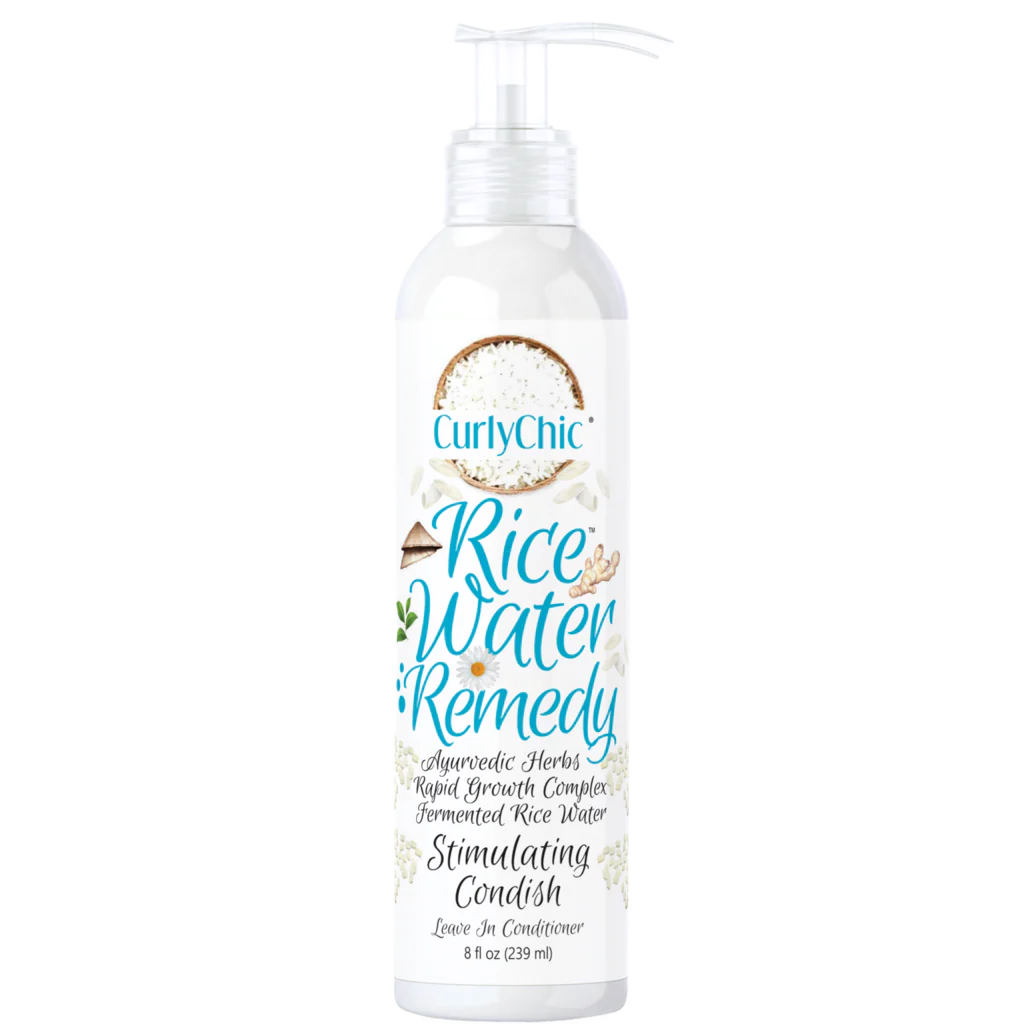 Curly Chic Rice Water Remedy Stimulating Leave In Conditioner 239ml