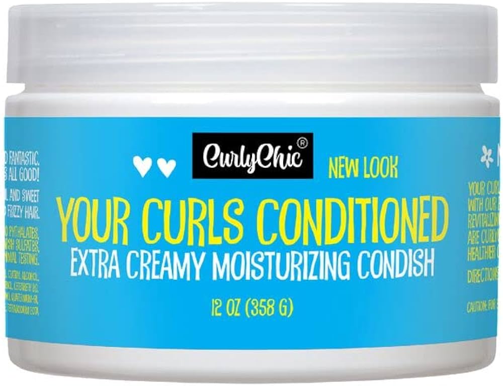Curly Chic Your Curls Conditioned Extra Creamy Moisturizing Condish 358g
