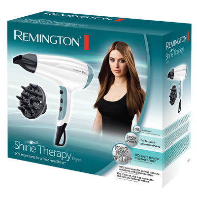 Remington Shine Therapy D5216 Hair Dryer White And Teal