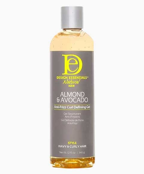 Design Essentials Almond And Avocado Anti Frizz Curl Defining Gel