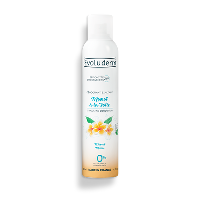 Evoluderm Monoi Stimulating Deodorant Spray 200ml