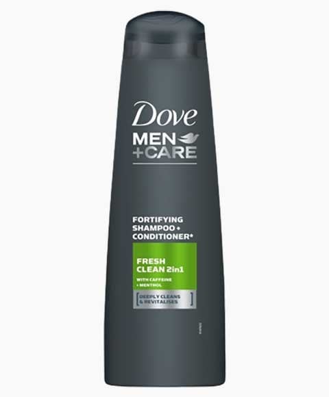 Dove Men Plus Care Fortifying Fresh Clean 2 In 1 Shampoo Conditioner