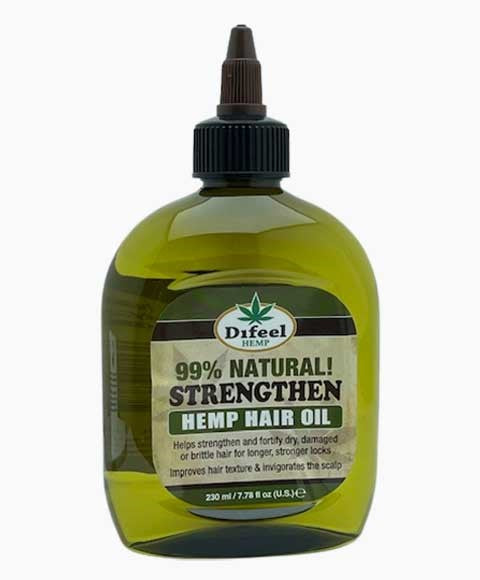 Difeel 99 Percent Natural Strengthen Hemp Hair Oil