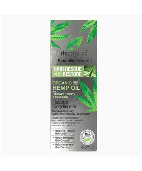 Dr Organic Bioactive Haircare Organic Hemp Oil Rescue Conditioner