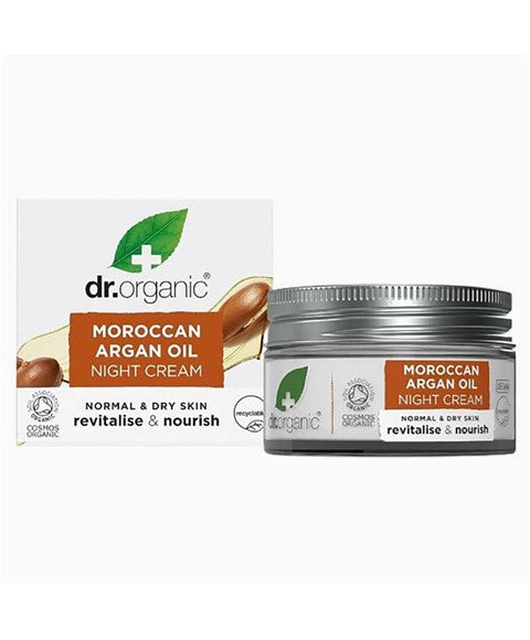 Dr Organic Bioactive Skincare Organic Moroccan Argan Oil Night Cream