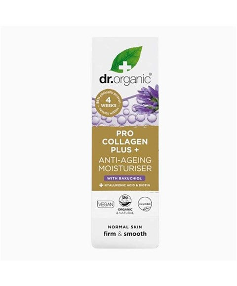 Dr Organic Pro Collagen Plus Anti Ageing Moisturiser With Bakuchiol