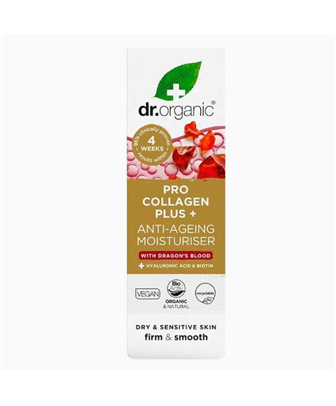 Dr Organic Pro Collagen Plus Anti Ageing Moisturiser With Dragons Blood