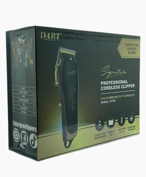 DART Professional Signature Professional Cordless Clipper Black