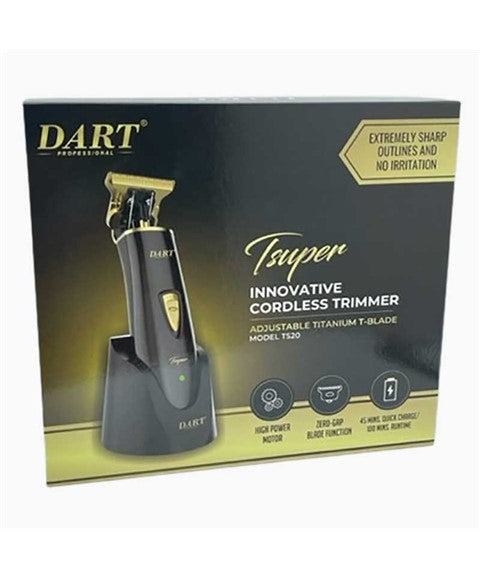 DART Professional Dart Innovative Cordless Trimmer TS20 Gold