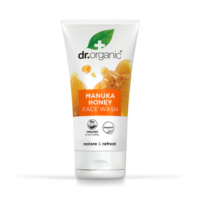 Dr Organic Manuka Honey Restore And Refresh Face Wash 150ml