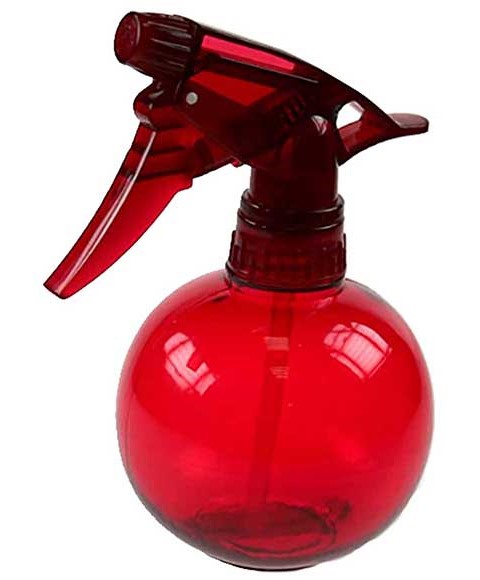 Denman Water Ball Spray Bottle RED