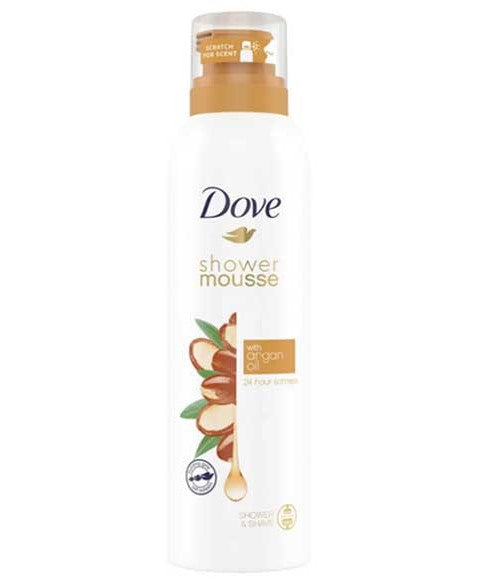 Dove Shower Mousse With Argan Oil