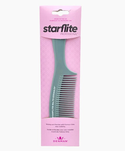 Denman Starflite Handle Rake Comb No 73