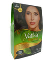 Dabur Vatika Jet Black Henna Hair Colour Powder | NO AMMONIA - 60g