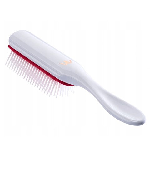 Denman Classic Styling D3 Brush White W Rose Gold