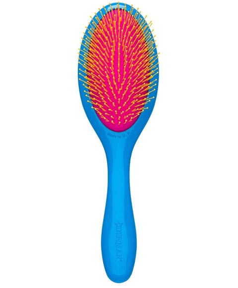 Denman Tangle Tamer Gentle Brush Blue