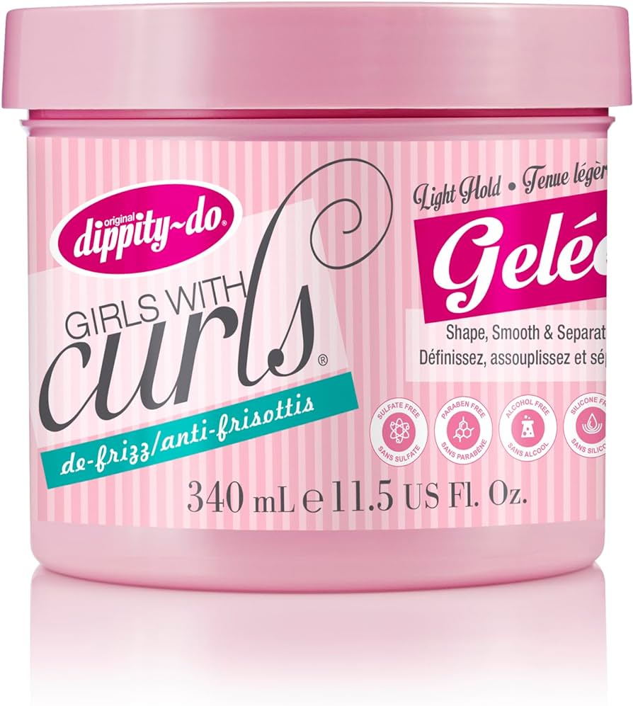 Dippity-Do Girls With Curls Curl Shaping Light Hold Gelee - 340ml