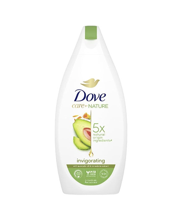 Dove Care By Nature Invigorating Shower Gel With Avocado