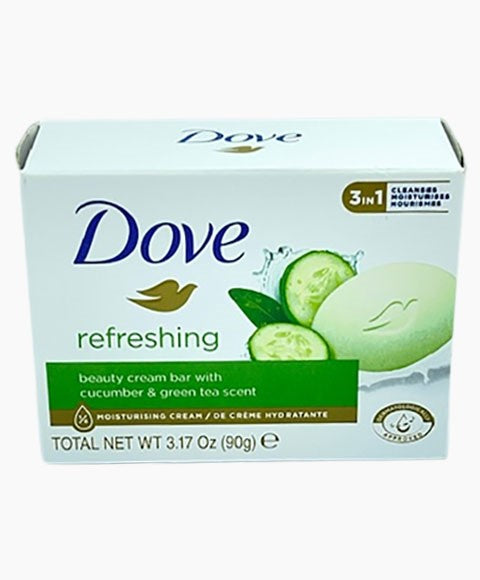 Dove Refreshing Beauty Cream Bar With Cucumber And Green Tea Scent